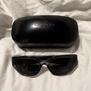 Coach Geometric Cat-Eye Sunglasses
